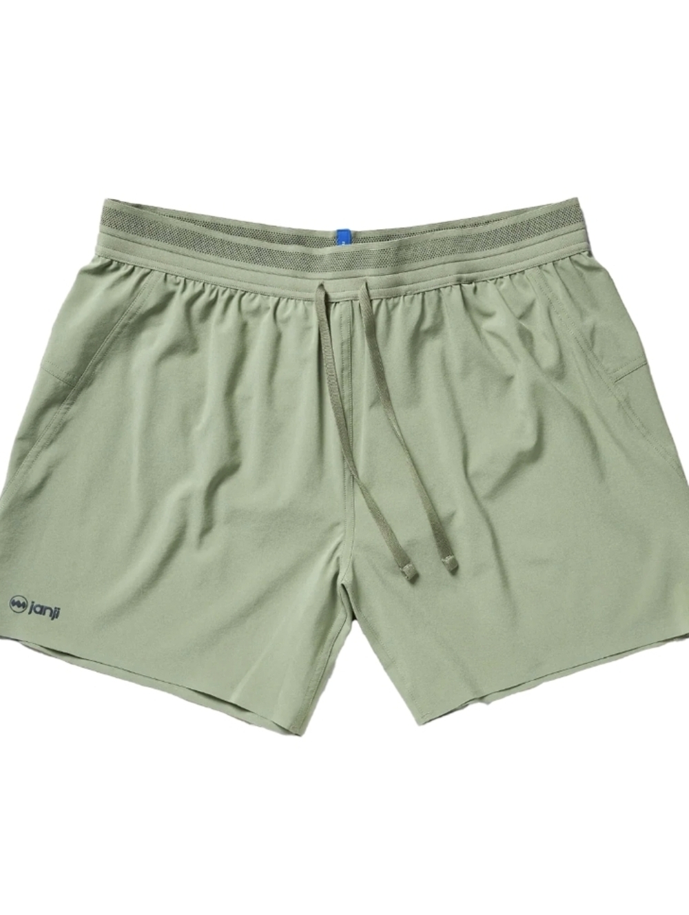 Janji Men's AFO 5" Middle Run Shorts Glacial Green Lightweight, Lined - Picture 3 of 15